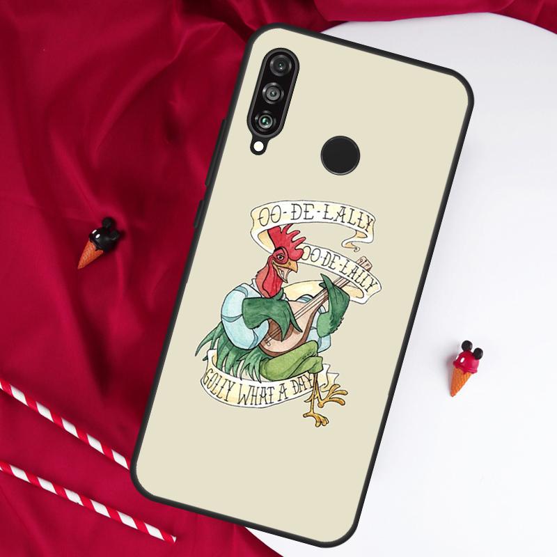 Chicken Hen Rooster For Huawei Nova Y61 Y91 Y90 Y70 Y60 Y72 12s 12i 11i 7i 8i 9 10 SE P60 Pro P30 P40 Lite Case