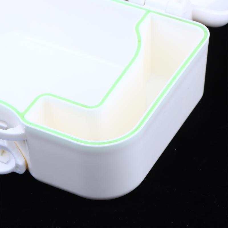1 Set Denture And Popular Sturdy Box Kit High-Class Storage With Built In Mirror And Cleaning Brush For Daily Use
