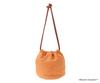 Genten Moomin Sustainable Drawstring Bag Orange "Little My" GE-46138-60