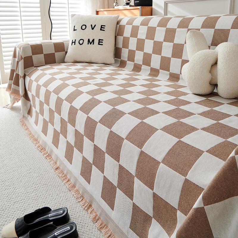 Universal Non-Slip Sofa Cover: All-Season Modern Minimalist Knitted Cushion Towel (2025)