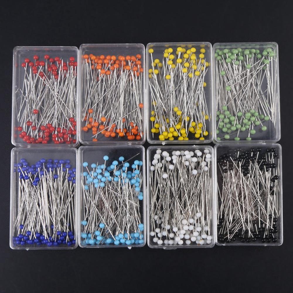 

1000pcs 1.45 Inch Sewing Pins High Temperature Resist Dressmaking Pins Jewelry Components S