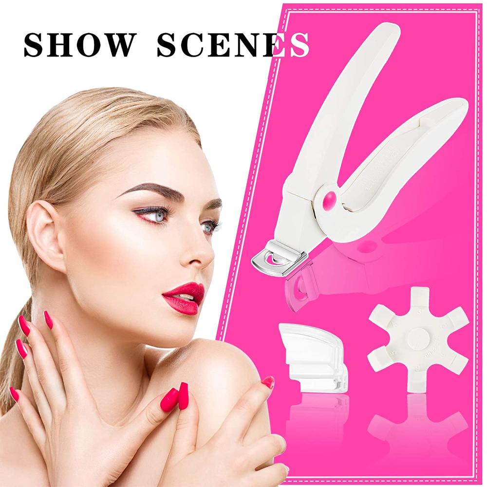 

Nail Nail Clip Tool Nail Tip Trimmer U-shaped Fake Nail Clippers False Nails Cutter Nail Clipper чорний