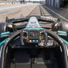 Electric Go-Kart for Kids, 12V, Mercedes-AMG PETRONAS F1, 2 Motors, Remote Control, 3 Speeds, Black