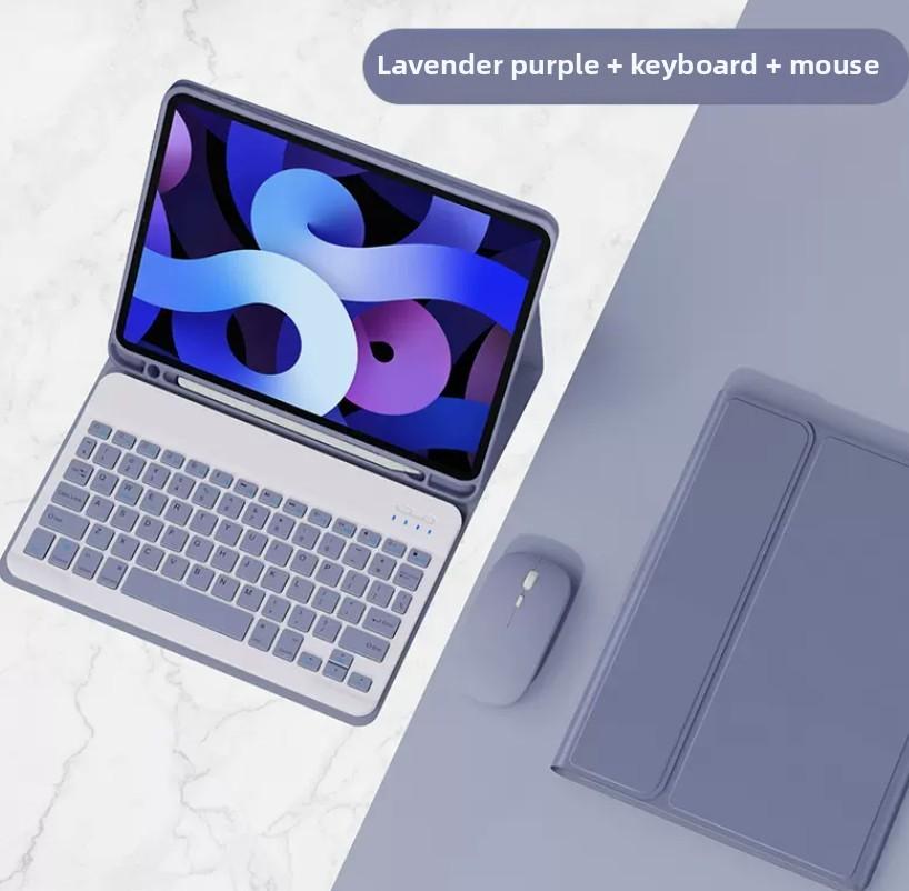 Leather Case for Xiaomi Pad 6 5 Pro with Bluetooth Keyboard Mouse Holder Pen Slot Redmi Pad SE 11 Inch
