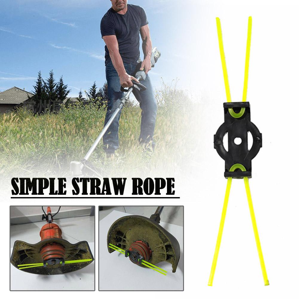 5pcs Simple Grass Rope Mower Accessories Straw Rope For Lawn Care And Gardening