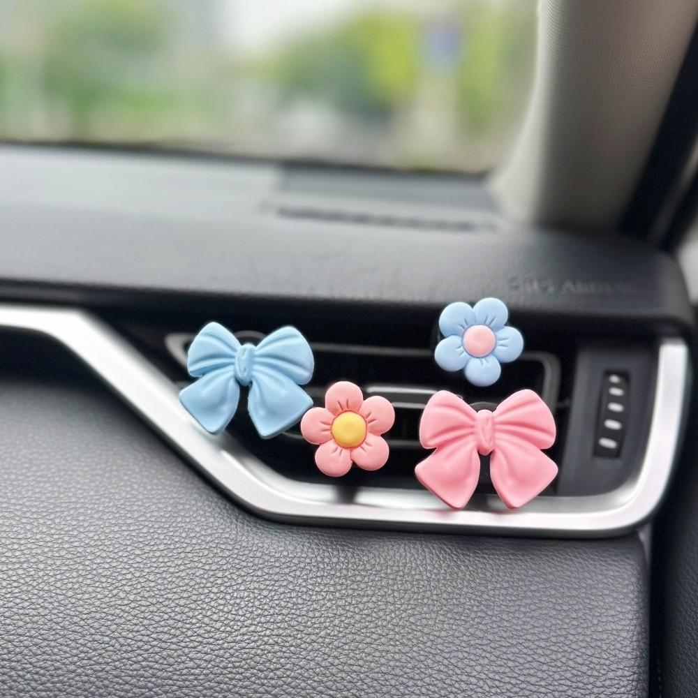 Bow Knot Design Car Air Vent Clips 8PCS Multi-Pack Dashboard Decorations  For Automobile Truck