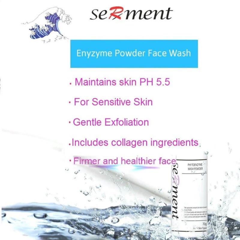 SERMENT PHYTOENZYME WASH POWDER 70g