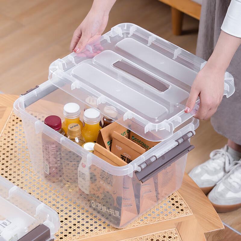 Cha Hua Outdoor Transparent Plastic Storage Box