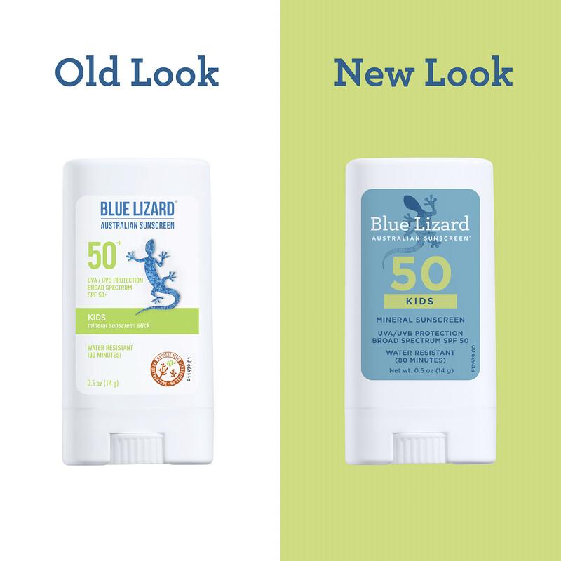 Kids Mineral Sunscreen Stick, SPF 50, 0.5 Oz (14 G)