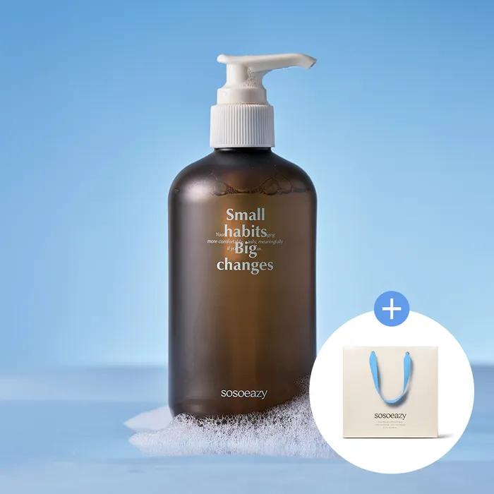 

[1+1] Парфюмированное жидкое мыло для рук 300 мл и [Бесплатно] Сумка для покупок + Пыльник Floral Musk