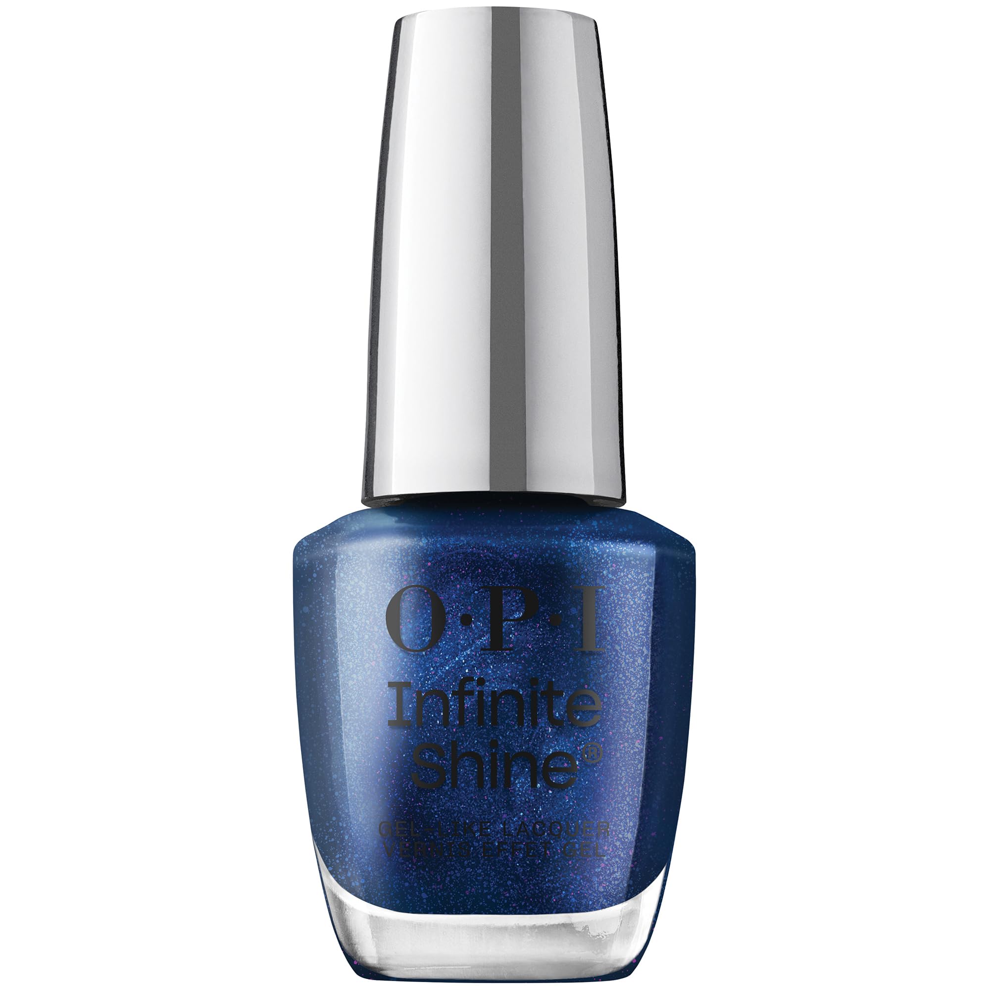 OPI Nail Blue 15mL Shine (OPI) Quick-Drying Polish, Long-Lasting, Gel-Like Shine, Glitter, (Infinite ISL129) - Gift/Present