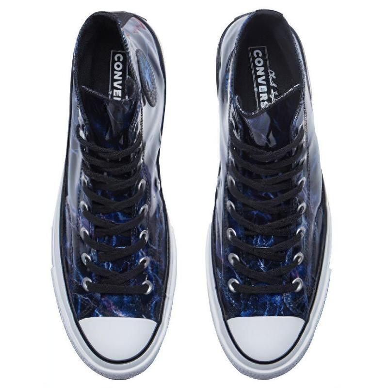 Converse Chuck Taylor All Star 1970s Non-Slip Abrasion Breathable High-Top Board Shoes Unisex Blue