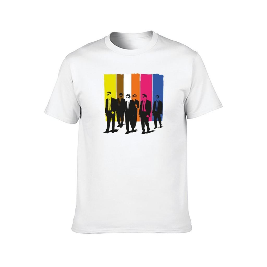 Reservoir Dogs, mr pink, mr blonde, mr orange, white T-Shirt t shirts for man cotton mens graphic t shirts T-Shirt