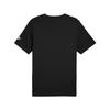 Puma Bequemes Atmungsaktives Leichtes Weiches Rundhals Kurzarm T-Shirt Herren Oberteile Schwarz 688934-01