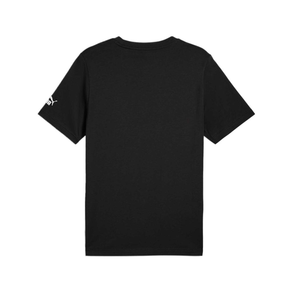 Puma Bequemes Atmungsaktives Leichtes Weiches Rundhals Kurzarm T-Shirt Herren Oberteile Schwarz 688934-01