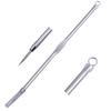 3 Pcs Double Ended Blackhead Comedone Blemish Acne Extractor Remover Tool Set