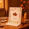 Coloring Picture Book with 12 Paint Colors Thickened Pages Animal Flower