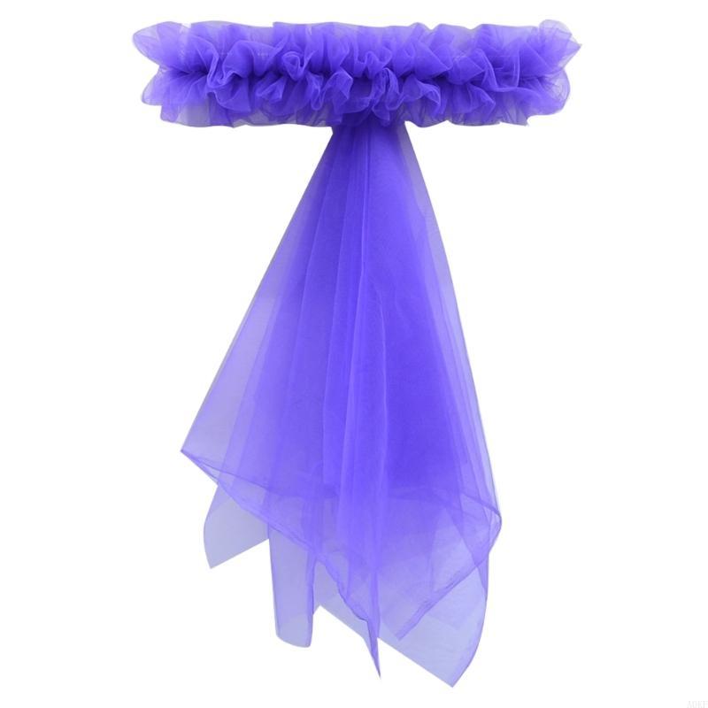 Chair Sash Chair Ribbon For Event Decoration Including Weddings Birthdays And Holiday Parties In Vibranted Color 1PC A0KF