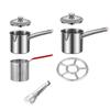 Mini Chicken Fried Pan 304 Stainless Steel Frying Strainer Basket Tempura Deep Fryer Pot  Kitchen