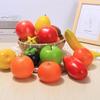 5Pcs Artificial Oranges Simulation Fruits Set Fake Fruit For House Kitchen Festive & Party Decoration, Photography Props