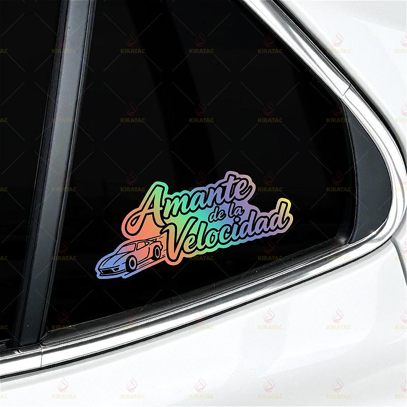 1pc New Original  Amante De La Velocidad Car Stickers for Car Windows Trunk Motorcycle Fairings Scooters Waterproof Vinyl Decals