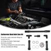 Carburetor Dual Inlet Line Kit 6an Braided Dual Feed Carb Fuel Line Double Pump For Holley Dominator 4150 Series 7/8"-20 Th Y0g4