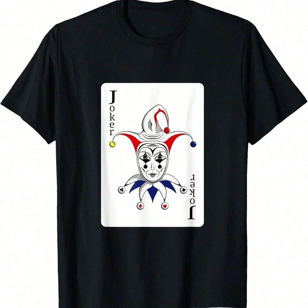 Joker Playing Cards Tee TShirt Unisex2 S