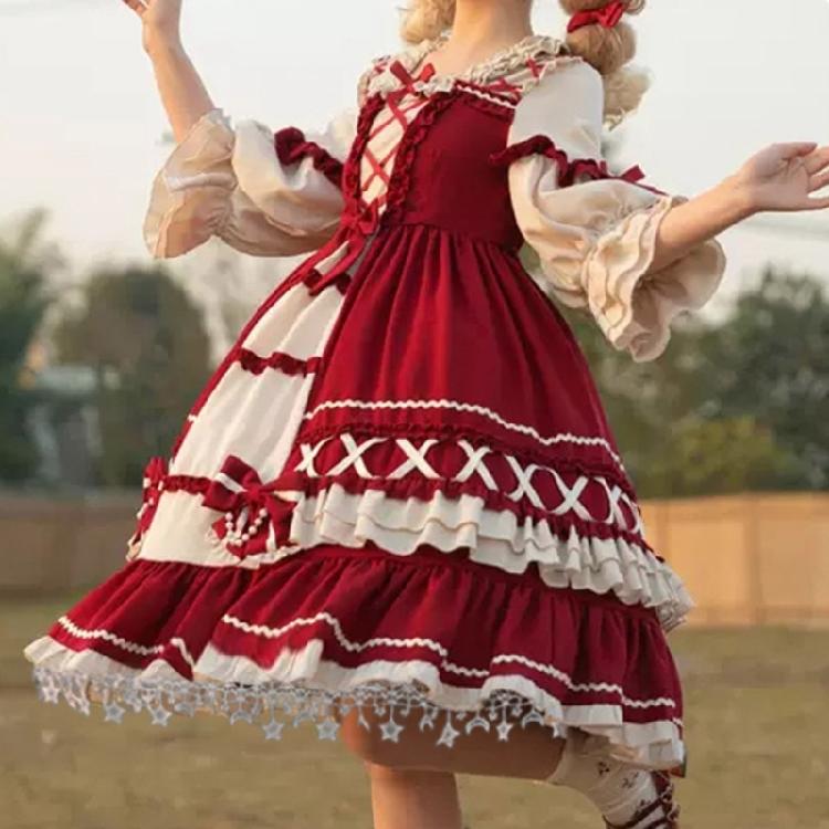 Girls Lace Petticoat Women Lolita Costume Underskirt Lovely Elastic Short Skirt