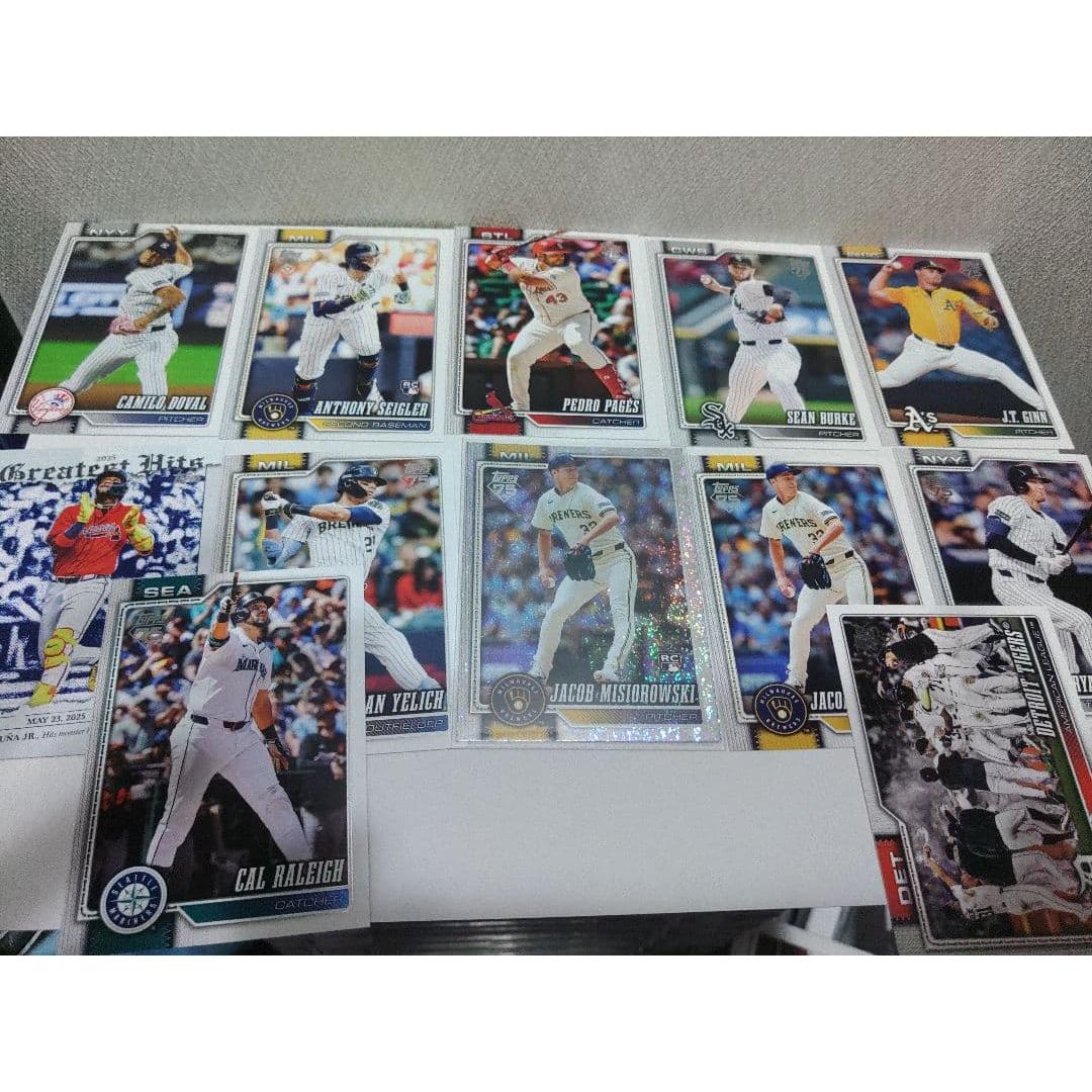 Used Topps MLB Trading Cards Bulk Sale
