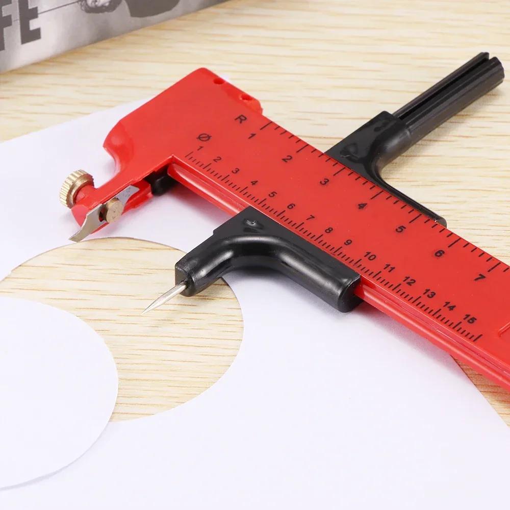 Adjustable Circular Cutting Tool Compass Circle Cutter Dia 10mm-150mm Circular Circle Cut Compass Circle Cutter