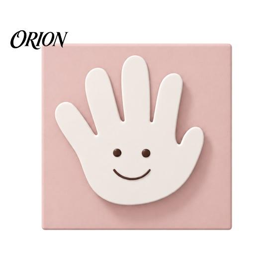 Novelty Wall Switch Protector 3D Printed High Five Light Plate Covers, Decorative Palm Macaron Color Room Decor Cover Plate, Creative Outlet