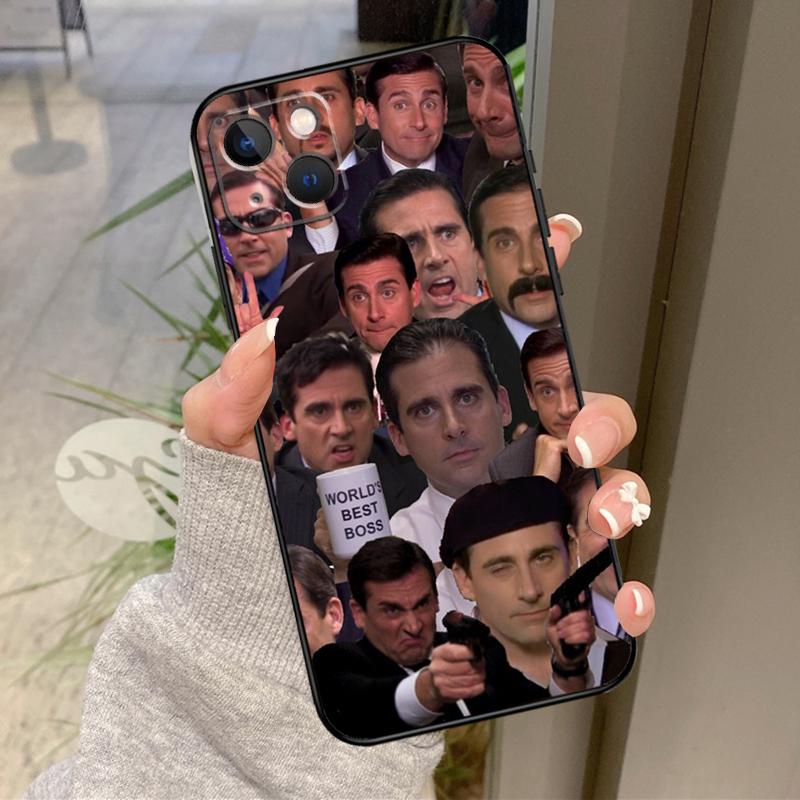 

The Office Michael Scott Case For iPhone 17 Pro Max 15 14 13 12 11 16 Pro Max Plus 12 13 Mini 16e 17 Air Back Cover iPhone 15Pro MAX