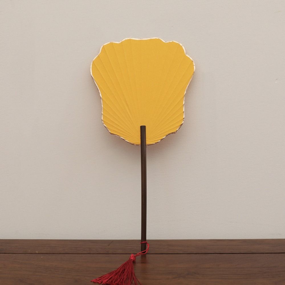 Blank Painting DIY Fan Paper Decorative Craft Fan Hand Cranked Fan  Photography Prop