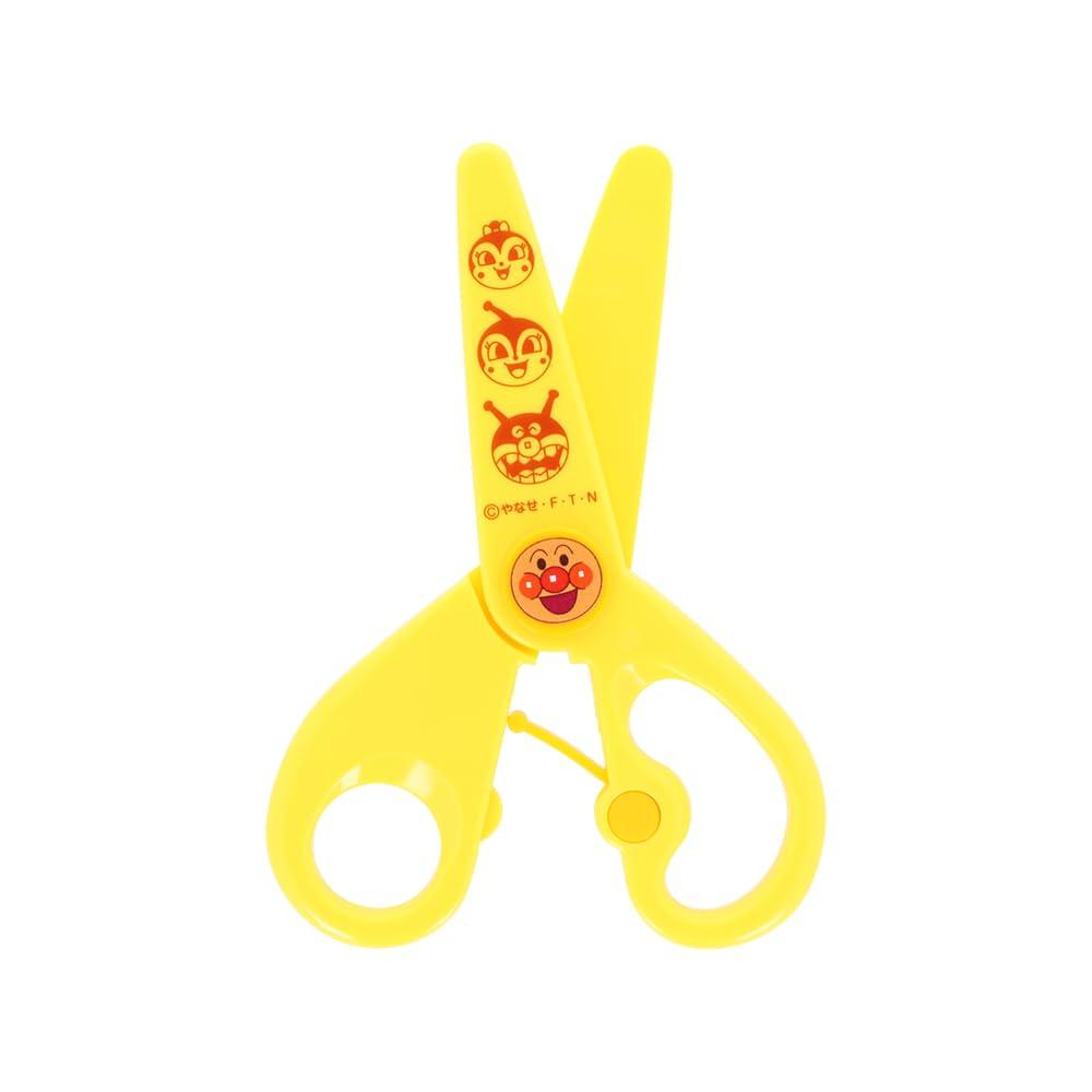 Stationery Resin My First 5440010A Sun-Star "Let's Go! Anpanman" Children's Scissors, Scissors, Step, Anpanman,