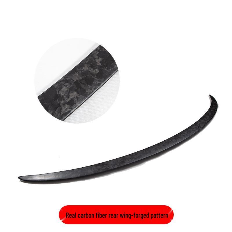 Tesla Model 3/Y Dry Carbon Fiber No-Drill Rear Spoiler Wing