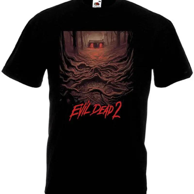 Evil Dead 2 V 1 T Shirt Black Movie Poster Horror All Sizes S 5xl
