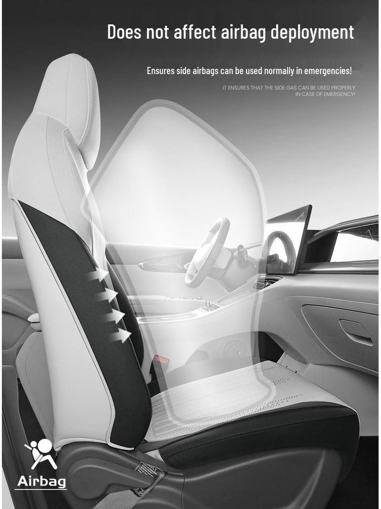 2025 Geely Star Wish Leather Seat Cover, Semi-Wrapped Saddle Cushion, All-Season Car Cushion