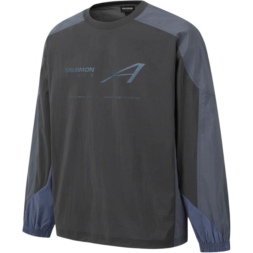 Salomon Slate Color Block Loose Fit Long Sleeve Sweatshirt Unisex sweatshirt LD0029600