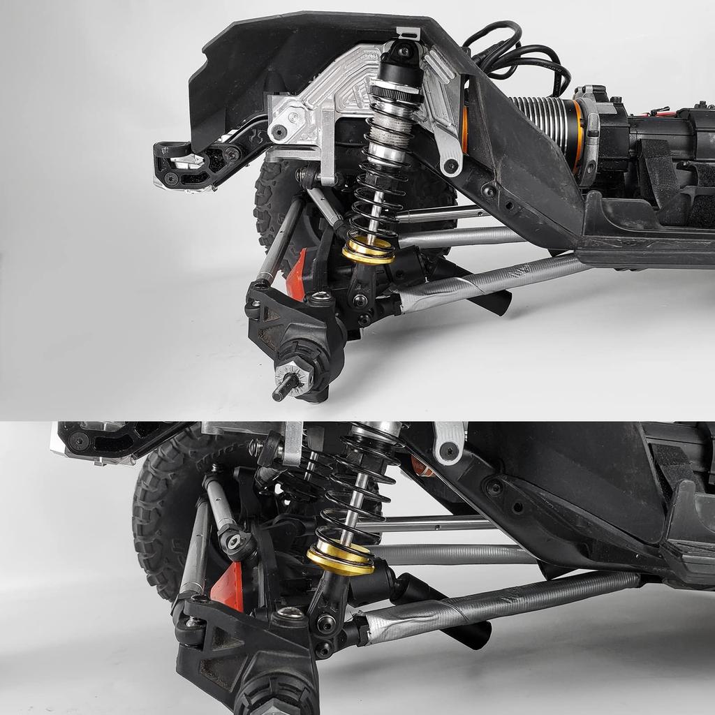 TRZX Brass Shock Spring Retainer Shock Cup Counterweight for 16 Axial SCX6 AXI05000 RC Crawler Car