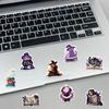 50PCS Purple Pack Bookish Stickers for Notebook Luggage Skateboard Decoration Graffiti Decals Cool Decals