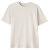 T Shirts Men's Ecru Crew Neck Moderate DV9832-104
