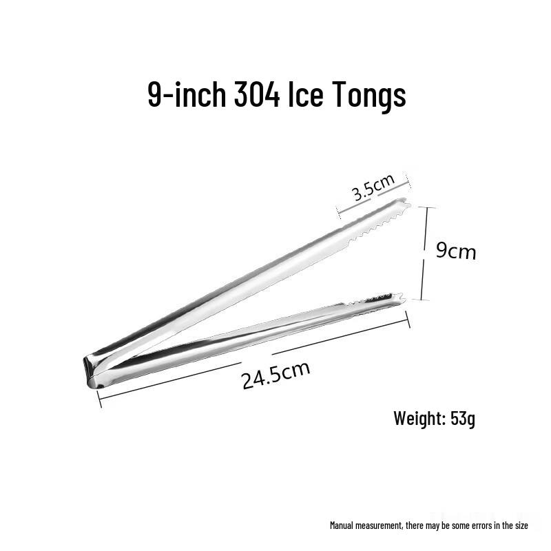 Stainless Steel Scissor Food Tongs Set