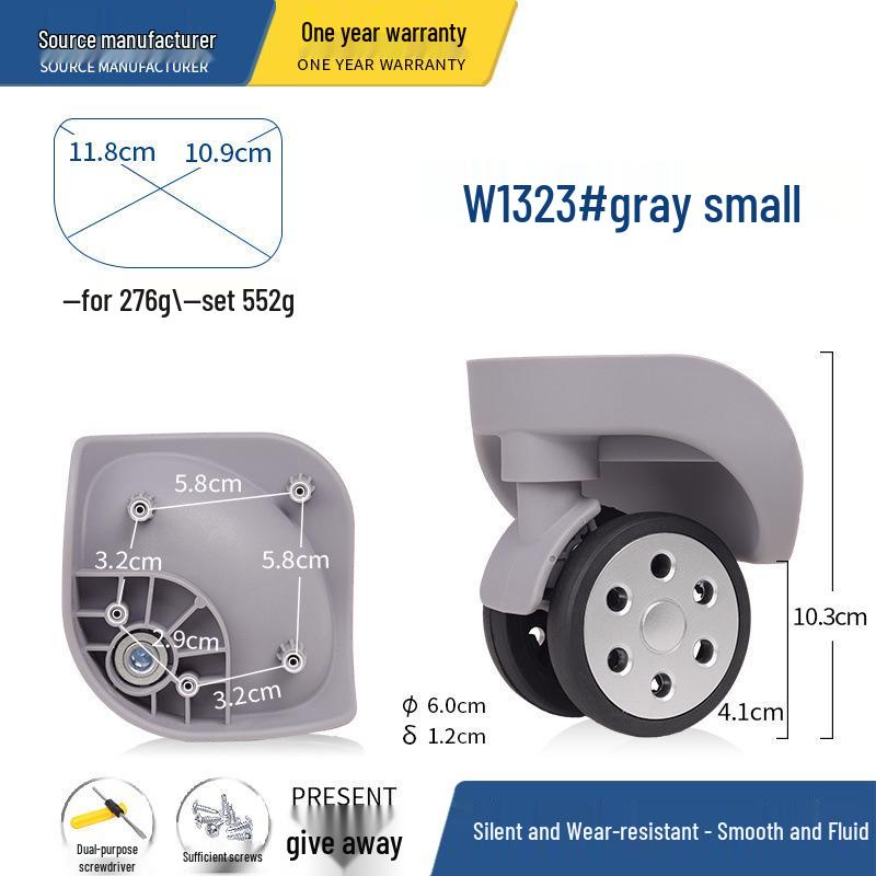 Rodas de Substituição Universal para Malas e Malas de Trolley