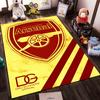 Arsenal Emblem Design Rug Non-slip Rug Suitable for Living Room and Bedroom Sofas