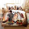 3d Printing Anime The King Of Fighter Bedding Set Boys Girls Twin Queen Size Duvet Cover Pillowcase Bed Kids Adult Home Textile