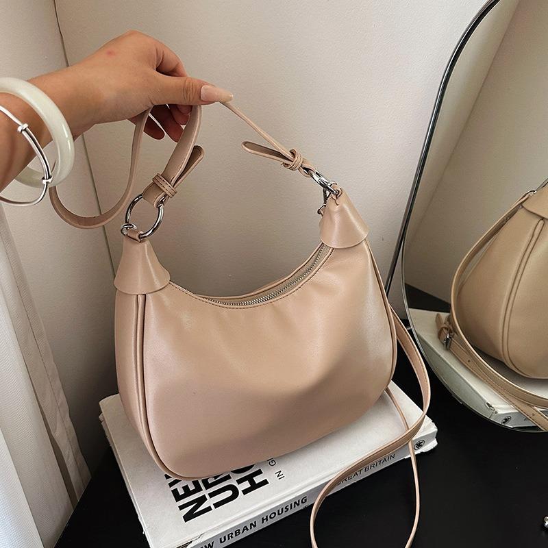 Niche Retro Bag Women's New Fashionable Large-capacity Shoulder Commuter Dumpling Bag Versatile Messenger Bag