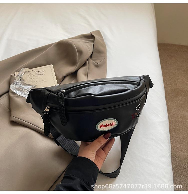 Niche Design Small Bag Women's 2025 New Casual Sports Chest Bag Versatile One-shoulder Crossbody Bag Women's Cycling Bag