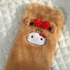 Cozy Long Plush Hot Water Bottle with Thick Warm Neck Scarf for Girls & Boys - Autumn/Winter