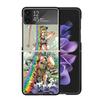All JoJo's Bizarre Adventure Clear Phone Case For Samsung Z Flip 7 6 5 4 3 Galaxy ZFlip7 ZFlip6 ZFlip5 ZFlip4 ZFlip3 5G Print Co