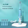 Cartoon-Themed IP7 Waterproof Kids' Sonic Electric Toothbrush with Soft U-Shaped Bristles